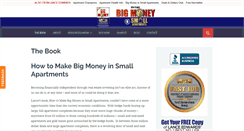 Desktop Screenshot of bigmoneyinsmallapartments.com
